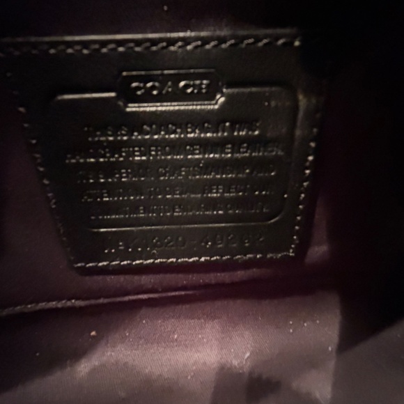 Black Coach Crossbody/handles Bag - Picture 3 of 4